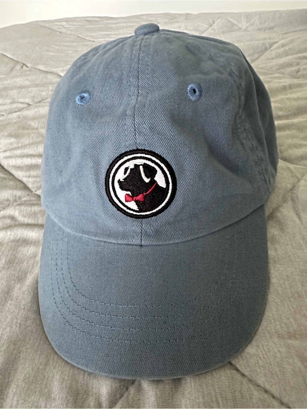 Southern Proper Light Blue Cotton Cap with Embroidered Logo